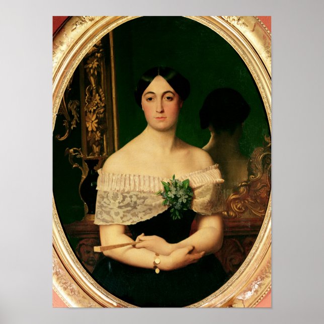 Pôster Retrato de Marianne Elisa Birch (Frente)