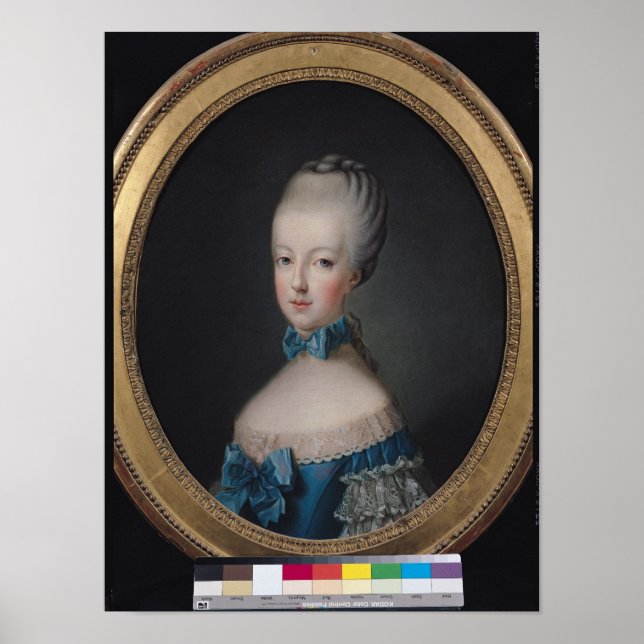 Pôster Retrato de Marie-Antoinette de (Frente)