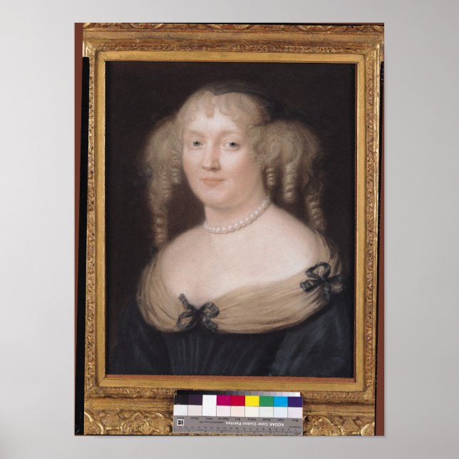 Pôster Retrato de Marie de Rabutin-Chantal Marquise (Frente)
