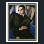 Poster Retrato de Marquês Sommi, por Tamara de Lempicka,<br><div class="desc">Art Deco Retrato de Marquês Sommi,  por Tamara de Lempicka,  1925</div>