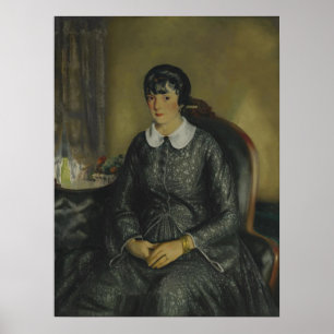 Poster Retrato de Mary McKinnon por George Bellows