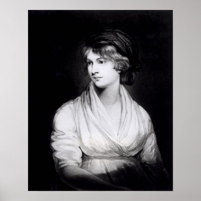 Pôster Retrato de Mary Wollstonecraft Godwin (Frente)