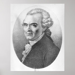 Pôster Retrato de Michel-Jean Sedaine