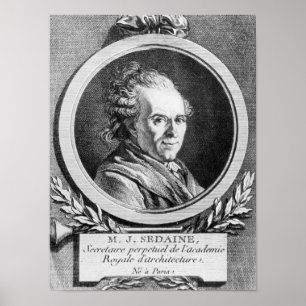 Pôster Retrato de Michel-Jean Sedaine