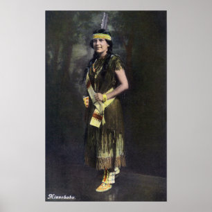 Poster Retrato de Minnehaha