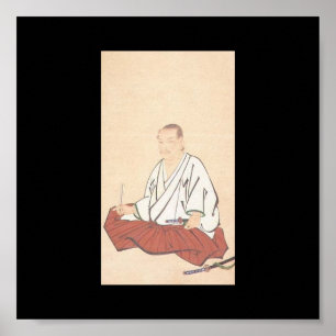 Pôster Retrato de Miyamoto Musashi, período de Edo