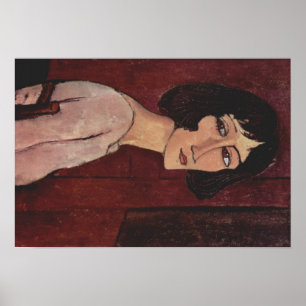 Pôster Retrato de Modigliani Amedeo