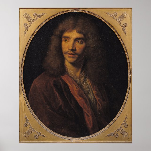 Poster Retrato de Moliere (Frente)
