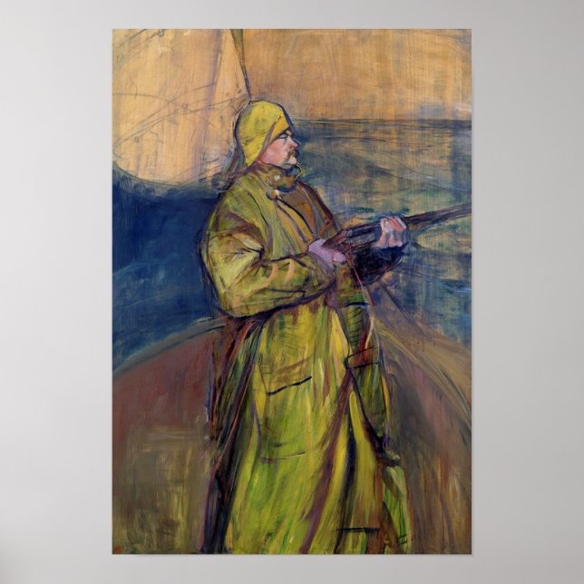 Poster Retrato de Monsieur Maurice Joyant, 1900 (Frente)