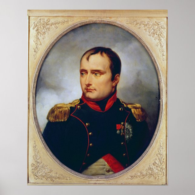 Pôster Retrato de Napoleão I , 1815 (Frente)