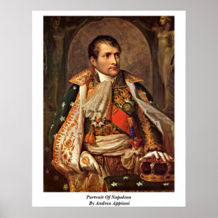 Poster Retrato de Napoleon por Andrea Appiani
