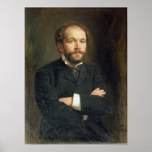 Poster Retrato de Nikolai Karlovich Medtner 1906