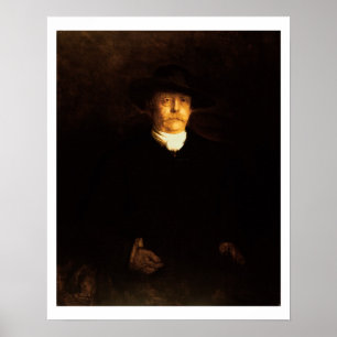 Pôster Retrato de Otto von Bismarck (1815-98) (óleo no p