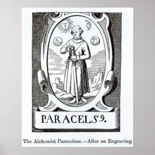 Poster Retrato de Paracelsus