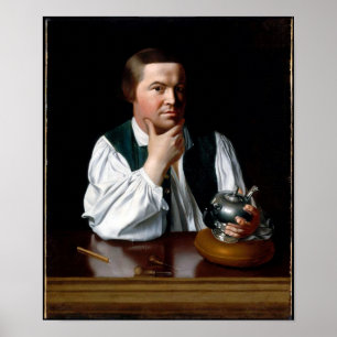 Poster Retrato de Paul Revere