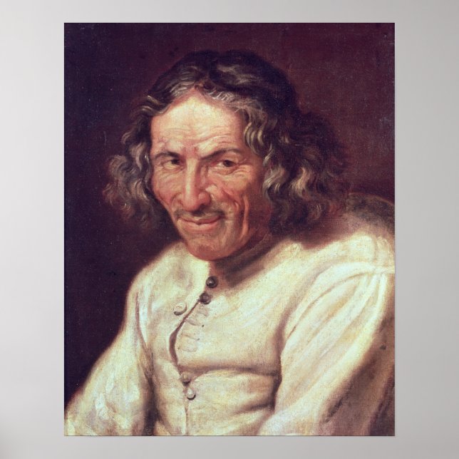 Poster Retrato de Paul Scarron (Frente)