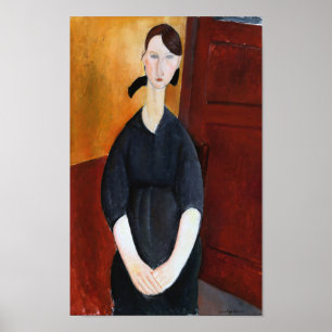 Poster Retrato de Paulette Jourdain, Modigliani