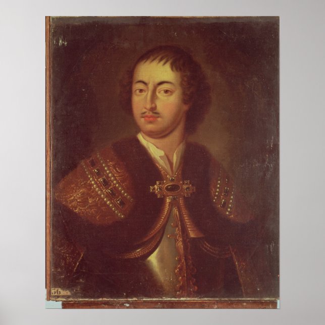 Pôster Retrato de Pedro I (Frente)