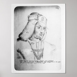 Poster Retrato de Perkin Warbeck