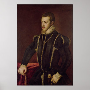 Poster Retrato de Philip II da espanha 2