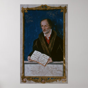 Pôster Retrato de Philipp Melanchthon