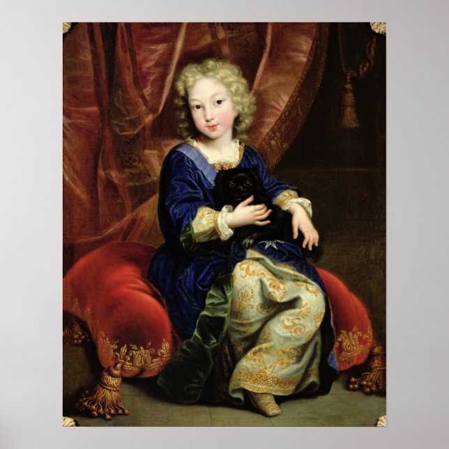 Poster Retrato de Philippe de France (Frente)