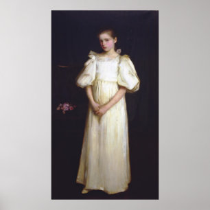 Poster Retrato de Phyllis Waterlow pelo Waterhouse de