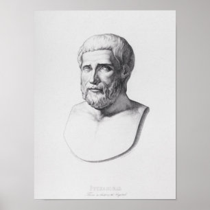 Poster Retrato de Pythagoras