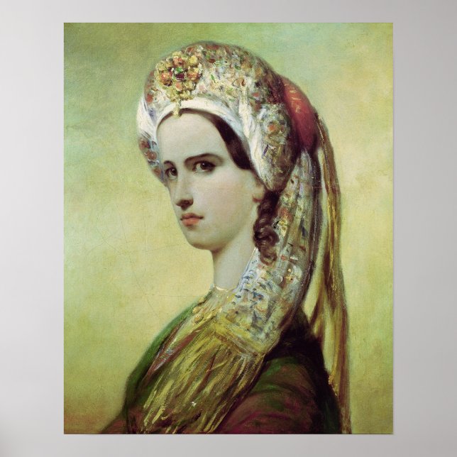 Pôster Retrato de Rachel (Frente)