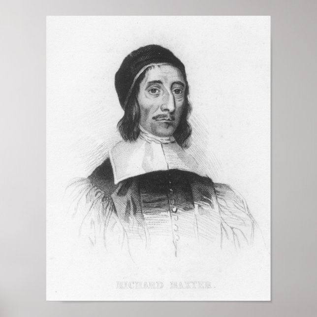 Pôster Retrato de Richard Baxter (Frente)