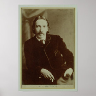 Poster Retrato de Robert Louis Balfour Stevenson (1850-9)