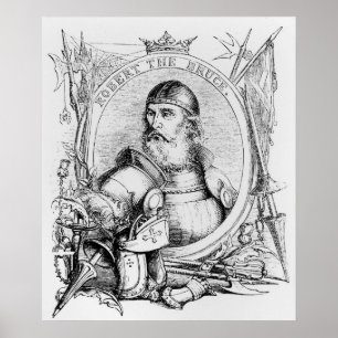 Poster Retrato de Robert o Bruce
