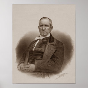 Poster Retrato de Sam Houston