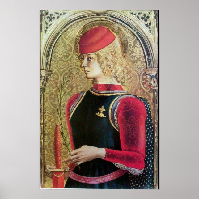 PÔSTER RETRATO DE SÃO JORGE (Frente)