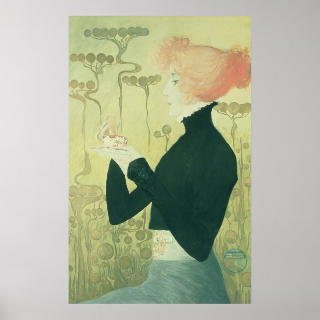 Pôster Retrato de Sarah Bernhardt (Frente)