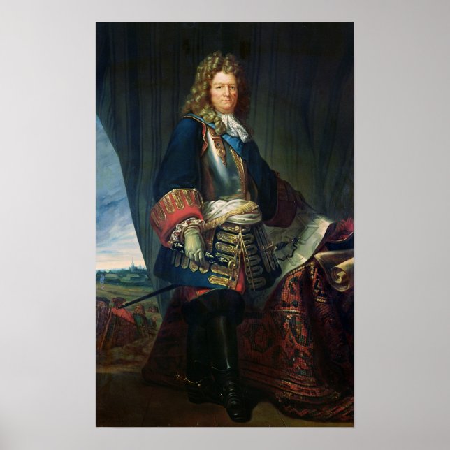 Pôster Retrato de Sebastien le Prestre de Vauban (Frente)