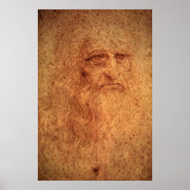 Poster Retrato de si mesmo da Arte da Renascença por Leon
