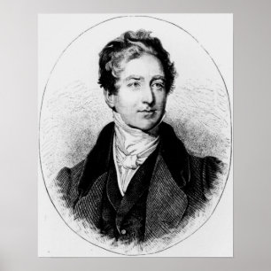 Poster Retrato de Sir Robert Peel