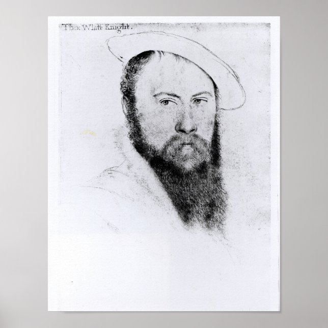 Poster Retrato de Sir Thomas Wyatt, o Younger (Frente)