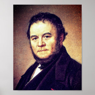 Poster Retrato de Stendhal