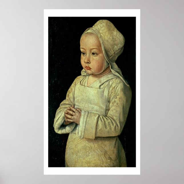 Pôster Retrato de Suzanne de Bourbon (1491-1521) (Frente)