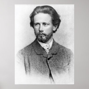 Poster Retrato de Tchaikovsky