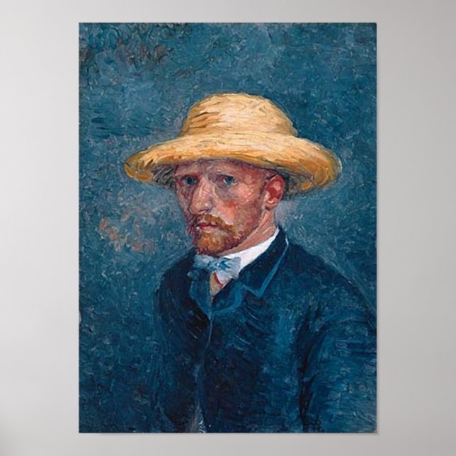 Poster Retrato de Theo van Gogh Van Gogh Fine Art (Frente)