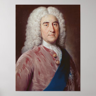 Poster Retrato de Thomas Pelham Holles