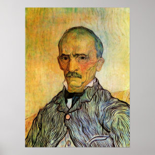 Poster Retrato de Trabuc por Van Gogh, Impressionismo Vin