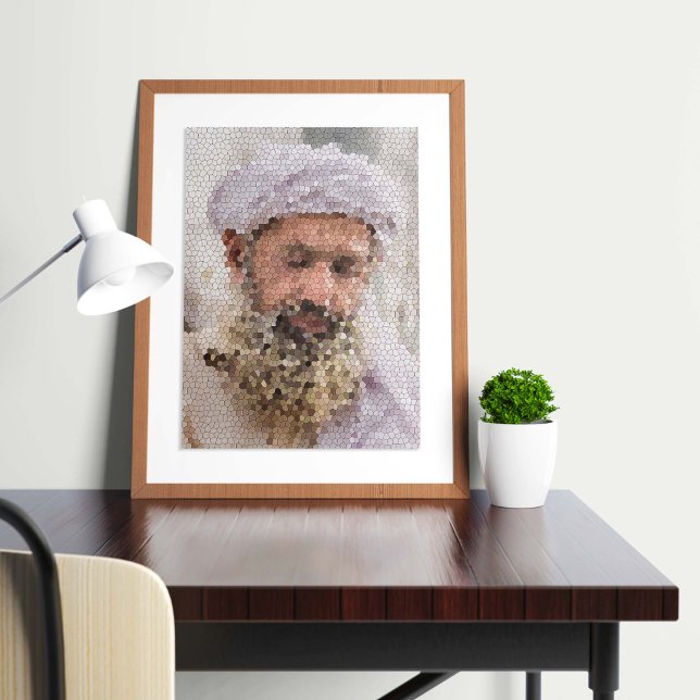 Poster Retrato de um afegão idoso (Criador carregado)