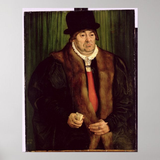 Pôster Retrato de um Aristocrat Munique, 1559 (Frente)