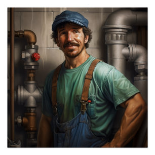 Pôster Retrato de um Canalizador