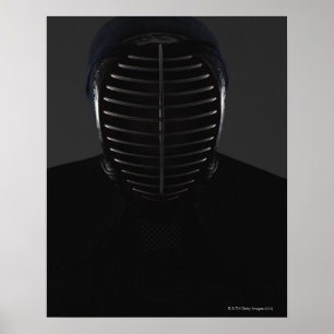 Pôster Retrato de um esgrimista 5 de Kendo