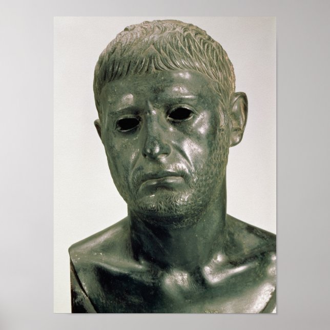 Poster Retrato de um guerreiro romano desconhecido, AD 30 (Frente)